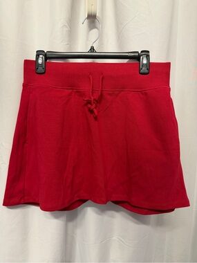 wild fable Red Drawstring Skirt